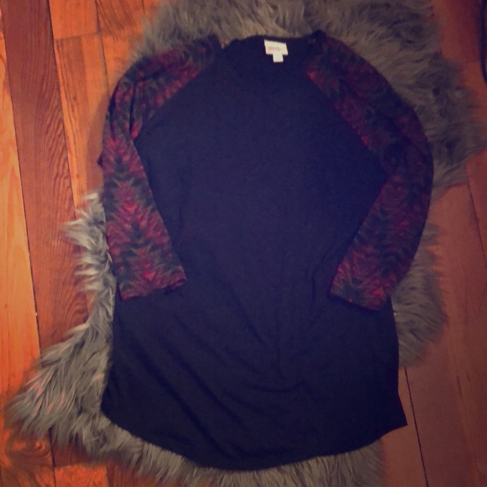 Lula Roe baseball-t